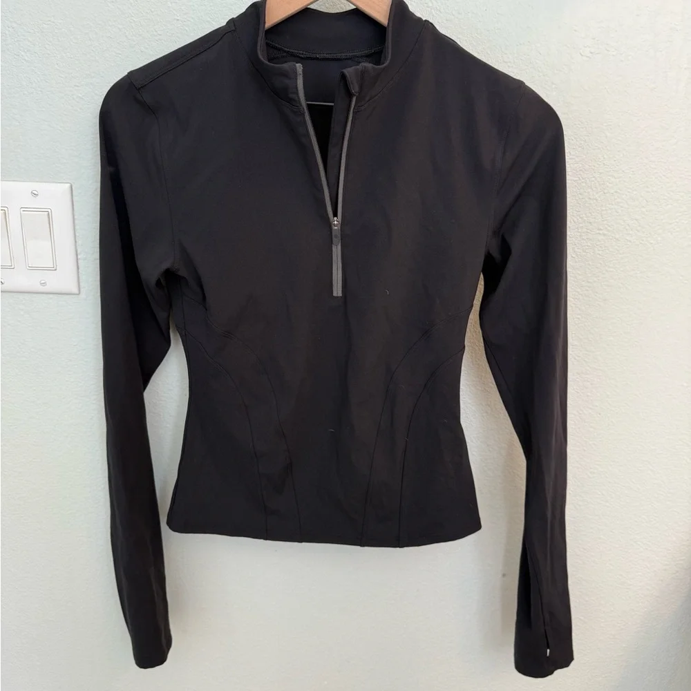 Lululemon black Luxtreme Running Half-Zip - Picture 6 of 9